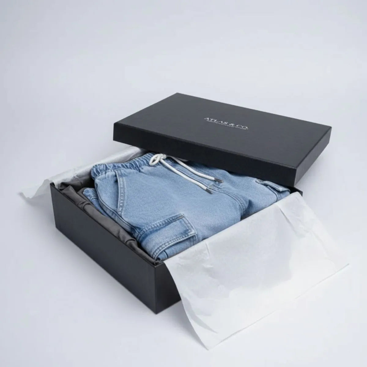 Cargo Urban Premium – Coupe Moderne Bleu clair